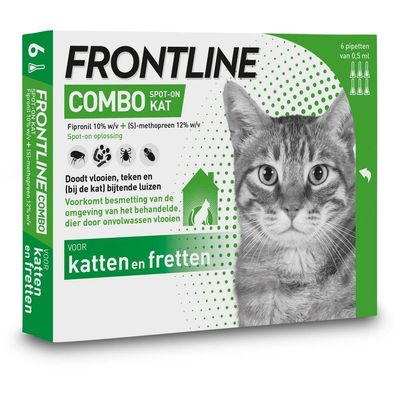 Frontline Combo spot on kat 6 pipet