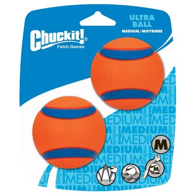 Foto van Hondenbal Chuckit Ultra Ball Medium 2 stuks