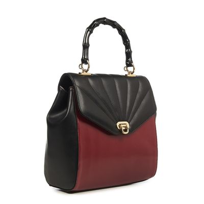 Banned | Handtas Bamboo Lux, burgundy