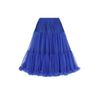 Afbeelding van Banned | Petticoat Starlite over de knie met extra volume, royal blue