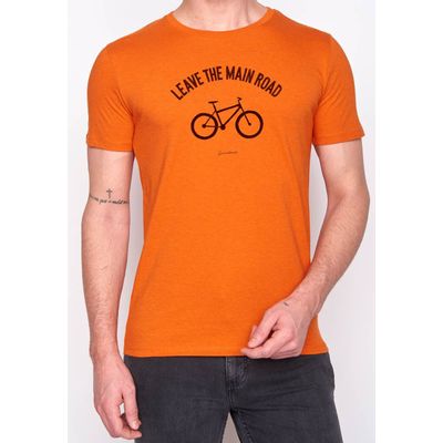 Green Bomb | Bio T-shirt leave the road, heather orange