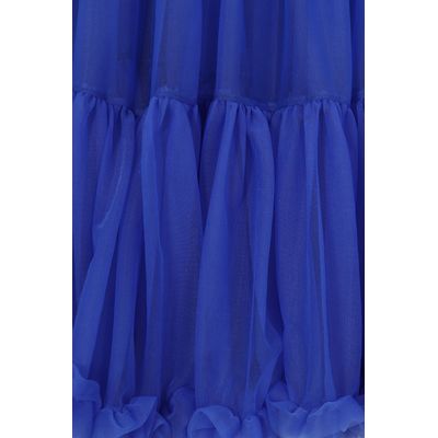 Foto van Banned | Petticoat Starlite over de knie met extra volume, royal blue