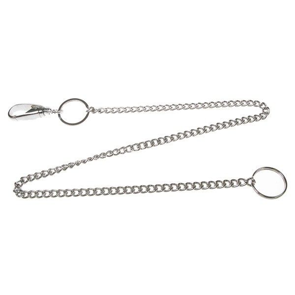Bullet69 | Sleutelhanger van zilverkleurig metaal ketting van 60 cm Bullet69 | Sleutelhanger van zilverkleurig metaal ketting van 60 cm
