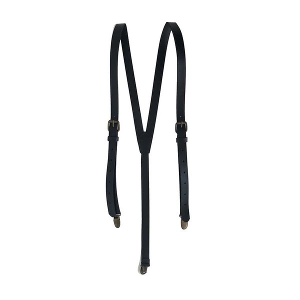 Banned | Bretels Gerardo braces, zwart met clips Banned | Bretels Gerardo braces, zwart met clips
