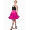 Afbeelding van Banned | Petticoat Walkabout Knielang met extra volume, hot pink