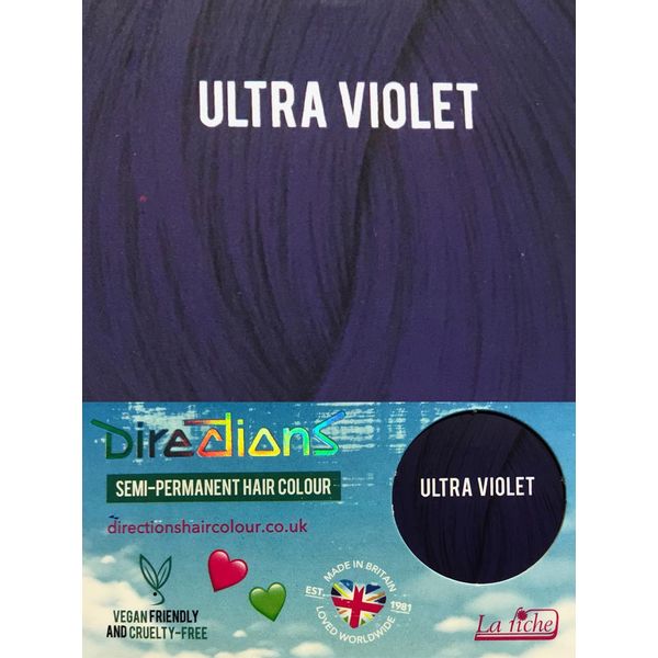 Calamiteit kom tot rust bijtend Directions | Semi Permanente Haarverf Ultra Violet kopen? Simsalabim.