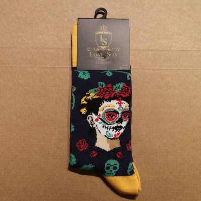 Foto van Love Sox | Sokken Frida Kahlo Skull