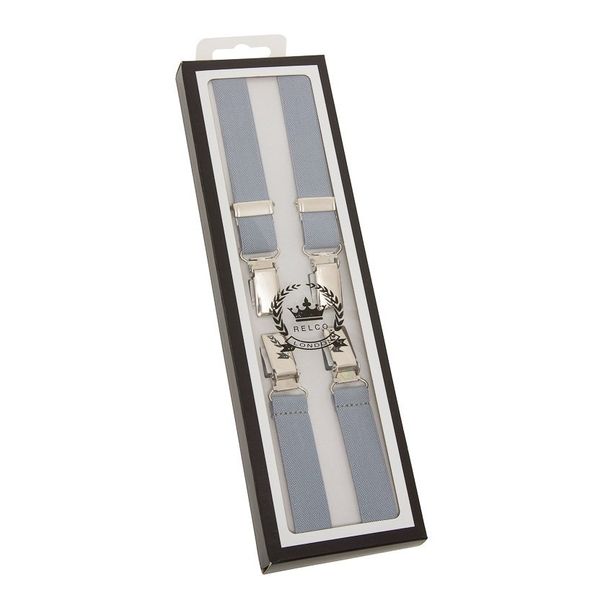 Bretels, grijs, breedte: 1.3 cm Bretels, grijs, breedte: 1.3 cm