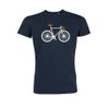 Afbeelding van Green Bomb | T-shirt Bike Two Navy