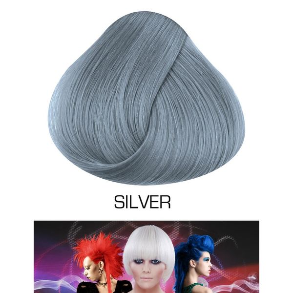 Heerlijk Gelukkig Horizontaal Semi Permanente Haarverf Silver (voor gebleekt haar) - Directions Haarverf  kopen? Simsalabim.