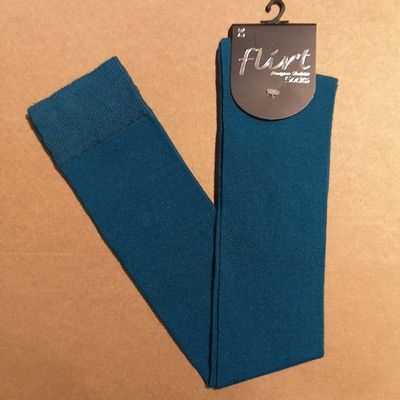 Flirt | Overknee sokken blauw