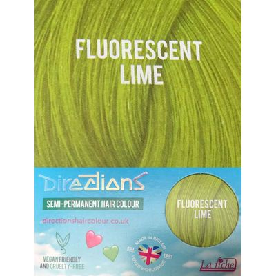 Foto van Directions | Semi Permanente Haarverf Fluorescent Lime