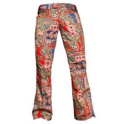 Foto van Chenaski | Kleurrijke paisley pantalon met uitlopende pijpen 