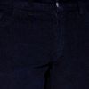Afbeelding van Chenaski | Ribcord retro broek wijdepijp normale lengte Navy blauw