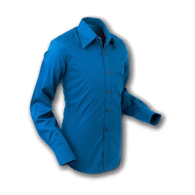 Chenaski | Overhemd 70s Basic Blue