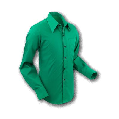 Chenaski | Overhemd 70s Basic Teal-Green