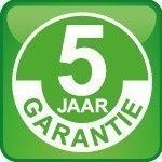 5 jaar garantie icon