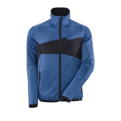 Mascot 18103-316 Fleecetrui met rits azur blauw/donker marine Mascot 18103-316 Fleecetrui met rits azur blauw/donker marine