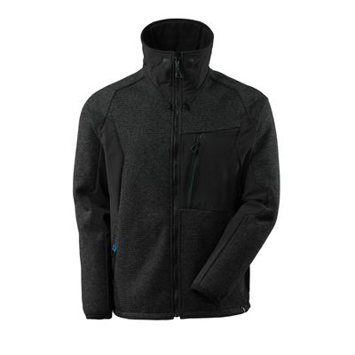 Gebreid jack met membraan | 17105-309 | 09-zwart Gebreid jack met membraan | 17105-309 | 09-zwart
