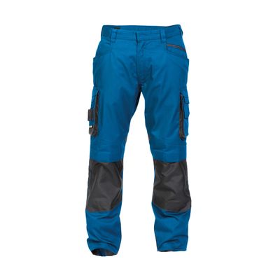 Dassy stretch broek NOVA | 200846 | azuurblauw/antracietgrijs