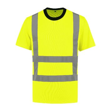 Foto van Bestex T-shirt RWS 100% polyester| TSRWS100 | 017-geel