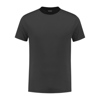 Indushirt TS 180 T-shirt antraciet-zwart