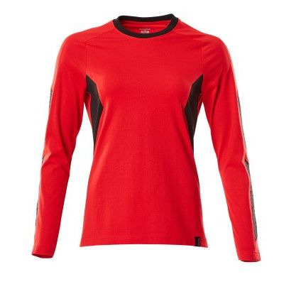Mascot 18391-959 T-shirt, met lange mouwen signaal rood/zwart Mascot 18391-959 T-shirt, met lange mouwen signaal rood/zwart