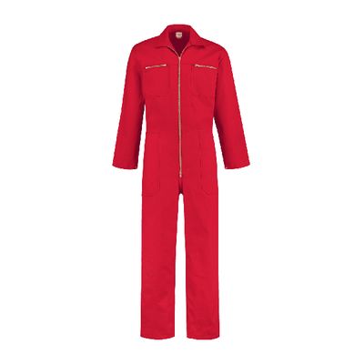 Bestex Overall 100% katoen met rits| OVR100 | 02-rood Bestex Overall 100% katoen met rits| OVR100 | 02-rood