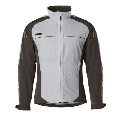 Mascot Dresden softshelljack | 12002-149 | 0618-wit/donkerantraciet Mascot Dresden softshelljack | 12002-149 | 0618-wit/donkerantraciet