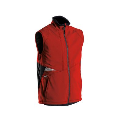 Dassy bodywarmer softshell FUSION | 350111 | rood/zwart Dassy bodywarmer softshell FUSION | 350111 | rood/zwart