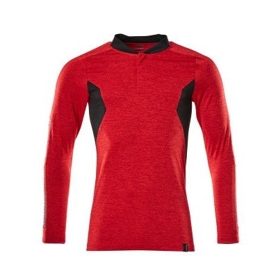 Mascot 18081-810 Poloshirt, met lange mouwen signaal rood/zwart Mascot 18081-810 Poloshirt, met lange mouwen signaal rood/zwart