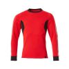 Afbeelding van Mascot 18384-962 Sweatshirt signaal rood/zwart