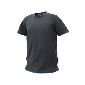 Foto van Dassy t-shirt KINETIC | 710019 | antracietgrijs/azuurblauw