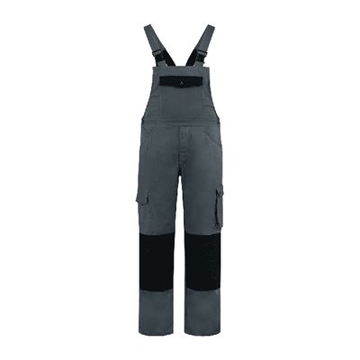 Bestex Tuinoverall 60%katoen/40% polyester| TBC6040 | 0889-grijs/zwart Bestex Tuinoverall 60%katoen/40% polyester| TBC6040 | 0889-grijs/zwart