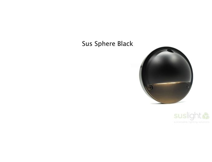 Afbeelding van ​Sus Sphere Black ALU- 24V 2.0 Watt