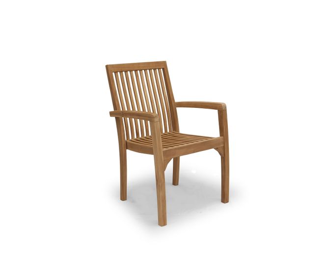 Afbeelding van Teak houten stoel Tess
