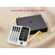 Afbeelding van INKBIRD INT-14-BW LUXE White Edition Draadloze Vleesthermometer met 4 Sondes