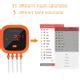 Afbeelding van Inkbird IBT-4XC Bluetooth Wireless Waterproof Grill Thermometer