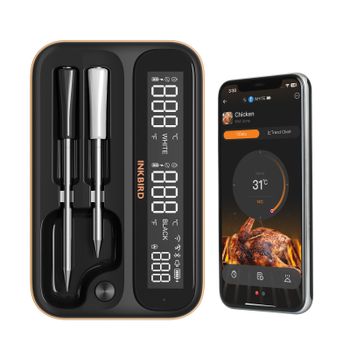 Foto van INKBIRD INT-12-BW Draadloze Smart Thermometer 2025