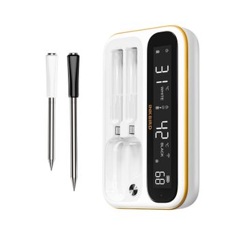 Foto van INKBIRD INT-12-BW Draadloze Smart Thermometer white edition 2025