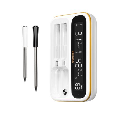 Afbeelding van INKBIRD INT-12-BW Draadloze Smart Thermometer white edition 2025
