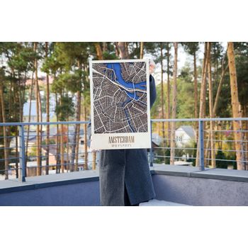 Foto van 3D City Map Amsterdam L