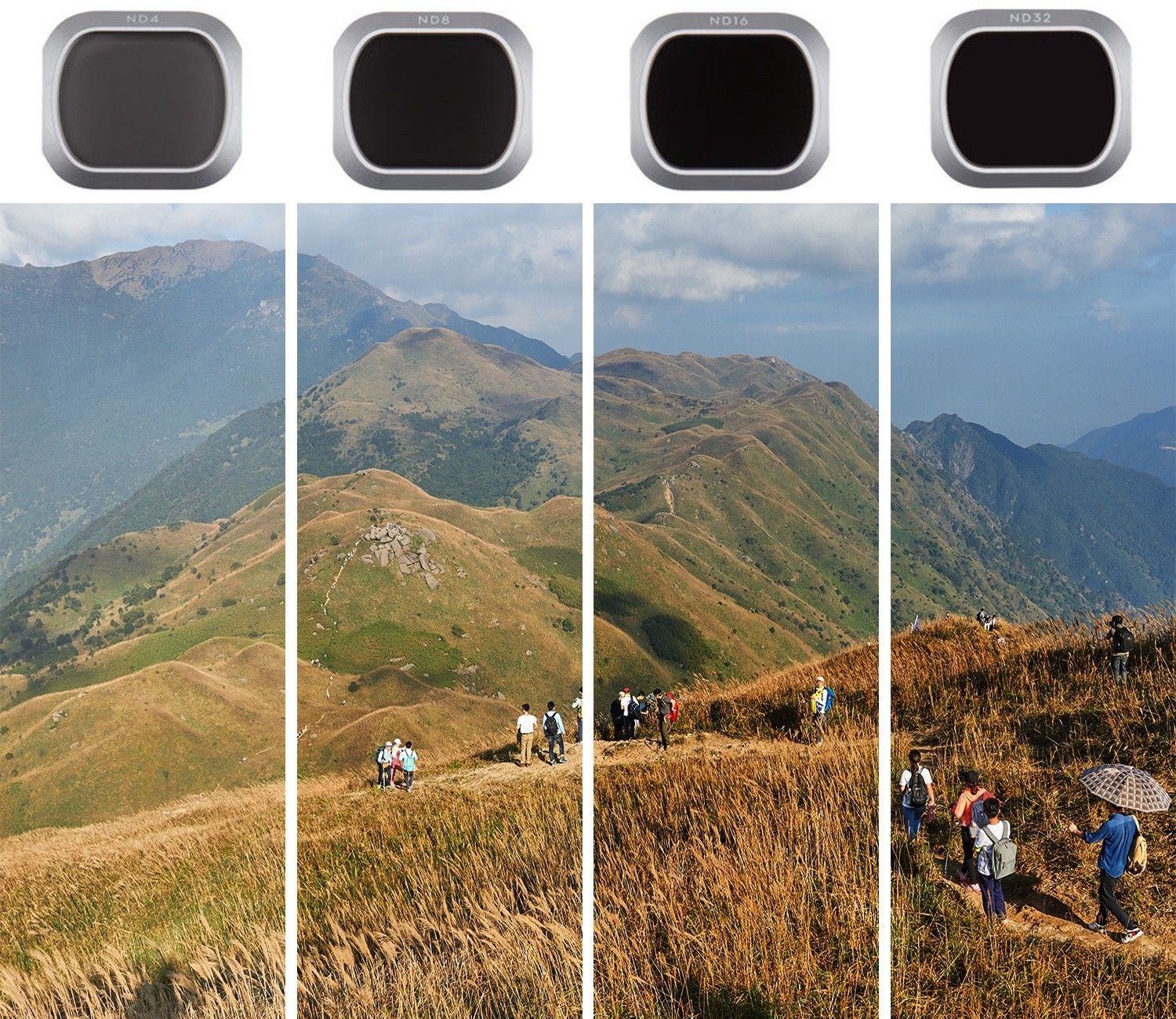 dji mavic 2 pro nd filters set