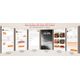 Afbeelding van INKBIRD INT-14-BW LUXE White Edition Draadloze Vleesthermometer met 4 Sondes