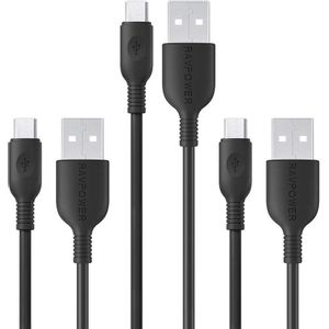 Foto van Ravpower Micro-USB Cable sets Black