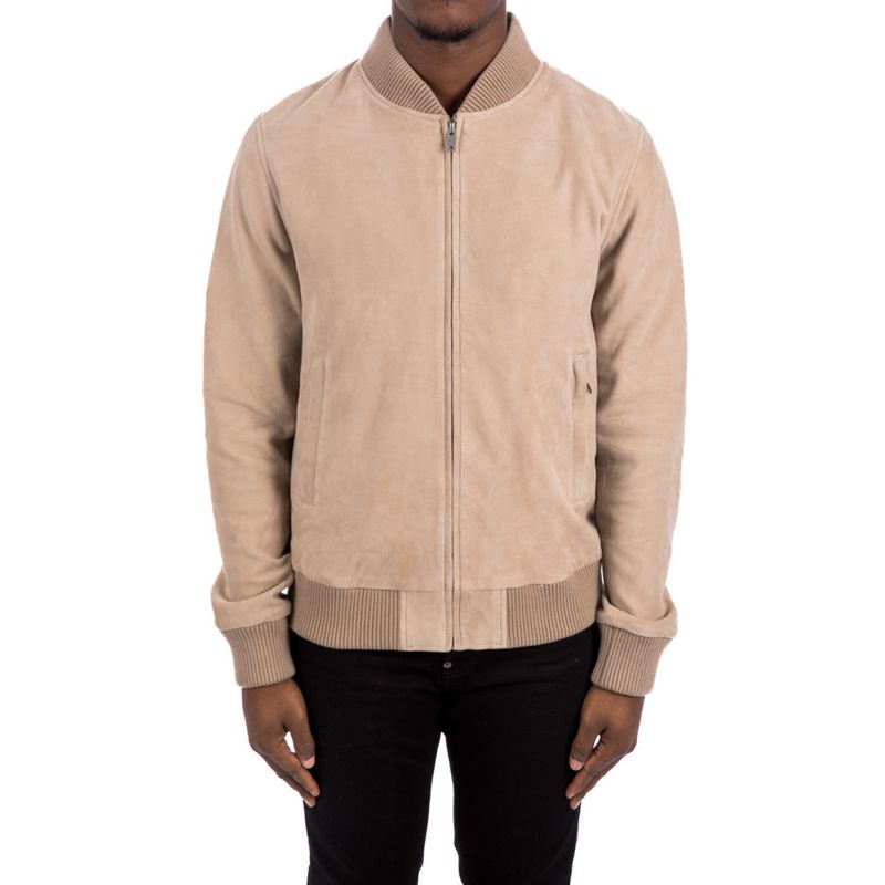 Alter Ego Mick Taupe Bomber Jacket Alter Ego Mick Taupe Bomber Jacket