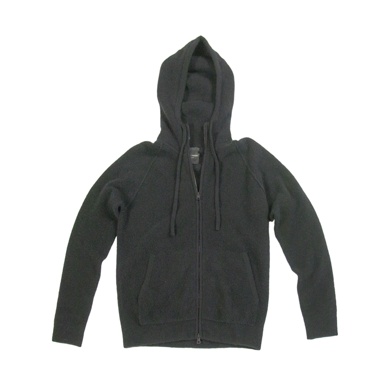 Roberto Collina Black Alpaca Zip Roberto Collina Black Alpaca Zip