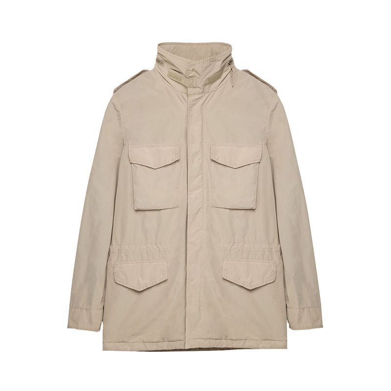 Aspesi Minifield Stone Cotton Field Jacket Aspesi Minifield Stone Cotton Field Jacket