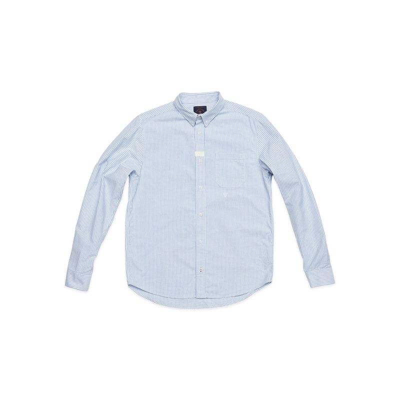 Blue de Genes Striped Sandro Oxford Blue de Genes Striped Sandro Oxford