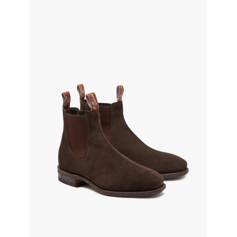 R.M. Williams Comfort Craftsman Suede Chocolat R.M. Williams Comfort Craftsman Suede Chocolat